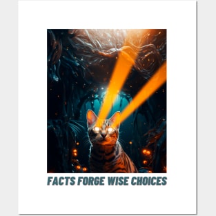 Wise Choice Cat Posters and Art